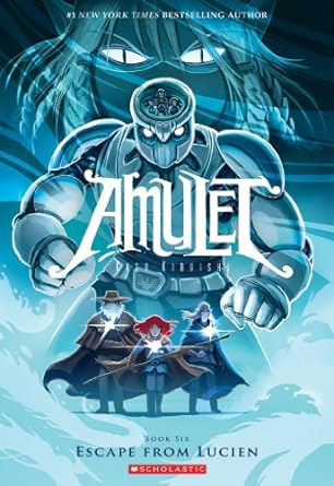 Escape from Lucien is a book in the Amulet series. Check out the ultimate guide to the Amulet series books in order on We Reads Tween Books.