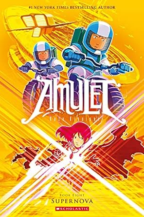 Supernova is a book in the Amulet series. Check out the ultimate guide to the Amulet series books in order on We Reads Tween Books.