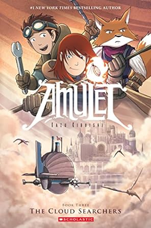 The Cloud Searchers is a book in the Amulet series. Check out the ultimate guide to the Amulet series books in order on We Reads Tween Books.