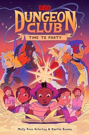 Dungeons and Dragons: Dungeon Club Time to Party is one of the new books for tween readers releasing in summer 2024. 