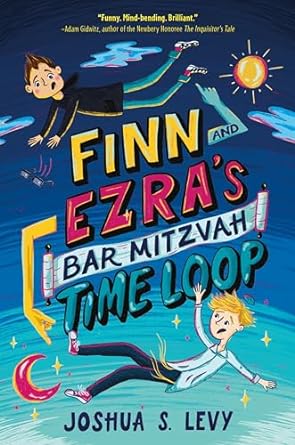 Finn Ezra's Bar Mitzvah Time Loop is one of the new books for tween readers releasing in summer 2024. 