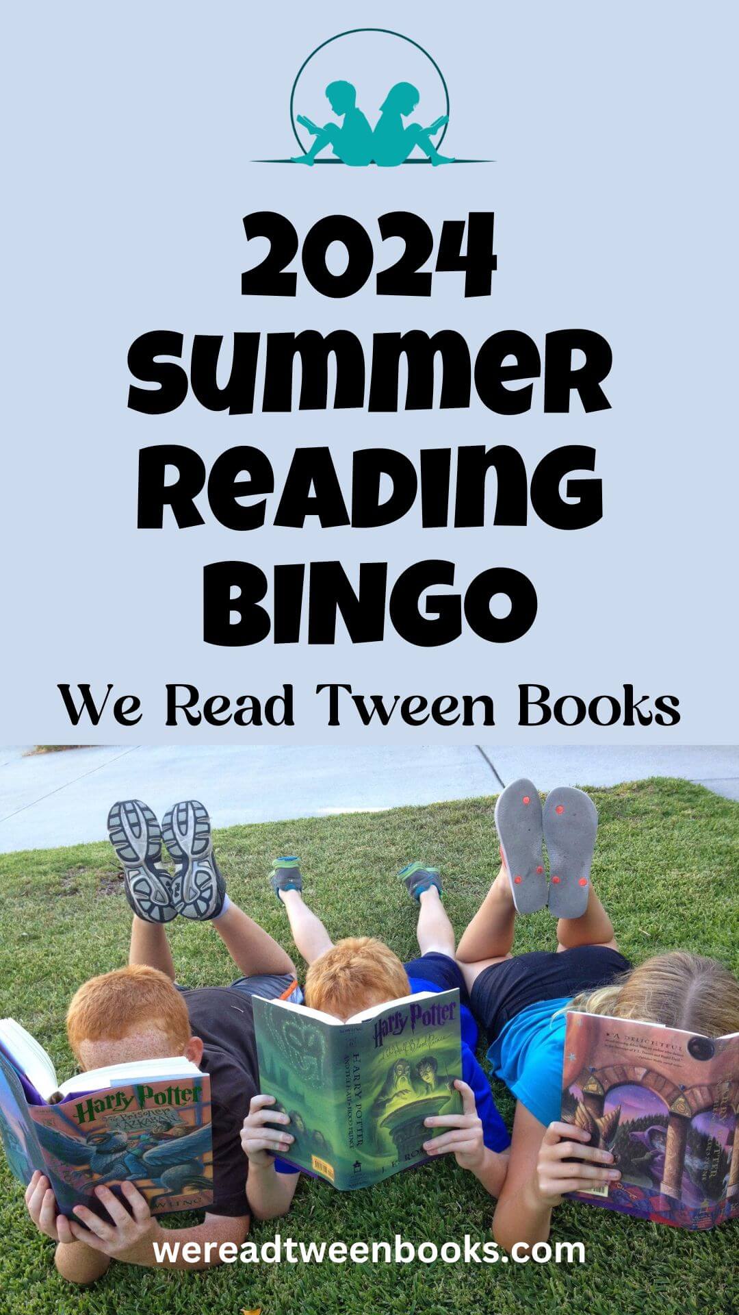 Grab your copy of the Summer Reading BINGO card for kid and tween readers from book bloggers, We Read Tween Books and learn about the best summer reading programs for 2024.