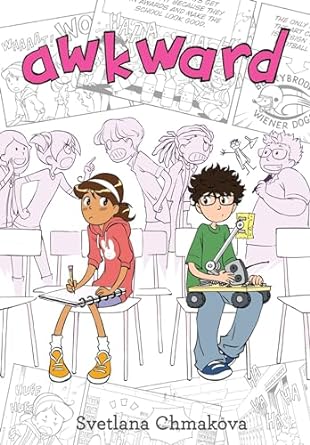 Awkward is one of the books like Diary of a Wimpy Kid in the book list from We Read Tween Books.