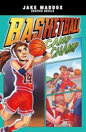 Basketball Camp Champ is one of the best graphic novels about summer camp for tween readers according to We Reads Tween Books.