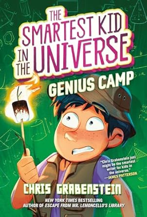 Genius Camp: The Smartest Kid in the Universe is one of the best books about summer camp for tween readers according to We Reads Tween Books.