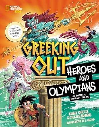 Greeking Out: Heroes and Olympians is one of the most anticipated new books for tween readers coming Fall 2024 according to We Read Tween Books.