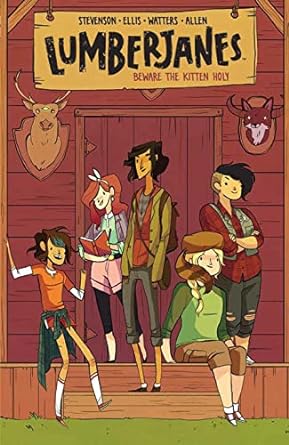 Lumberjanes: Beware the Kitten Holy is one of the best graphic novels about summer camp for tween readers according to We Reads Tween Books.