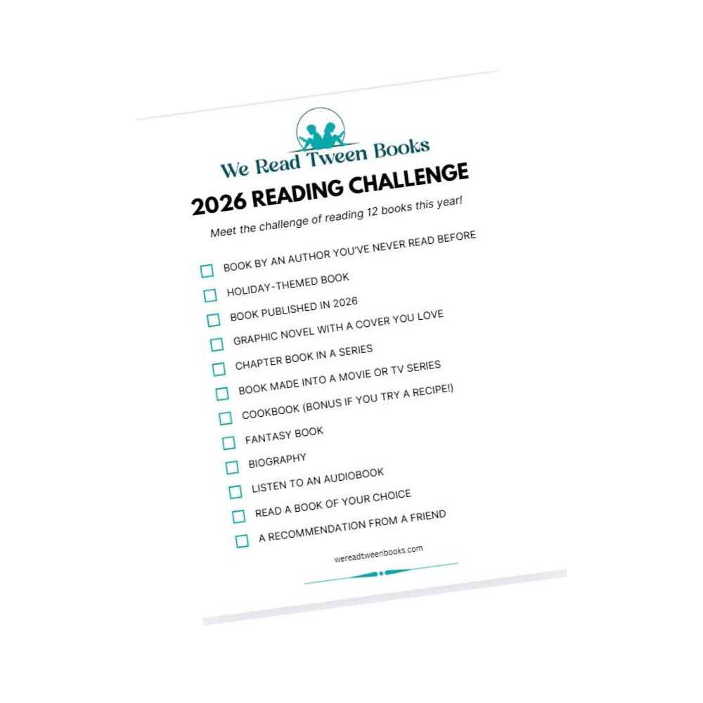 Discover the 2026 Reading Challenge for Kids and Tweens from We Read Tween Books.
