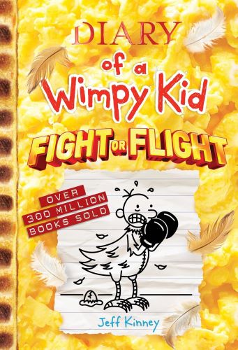 fight-or-flight Diary of a Wimpy Kid: Fight or Flight book cover.