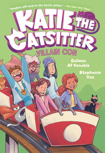 katie-the-catsitter-villain-con Katie the Catsitter: Villain Con book cover.