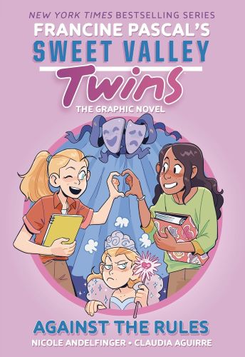 Sweet Valley Twins Against the Rules book cover.